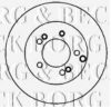 BORG & BECK BBD4366 Brake Disc